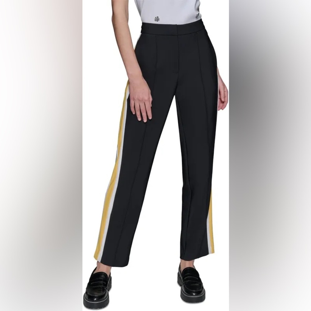 Karl Lagerfeld Paris Women's Side
Stripe Pants